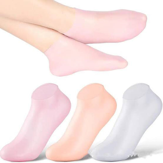 Silicone Moisturising Gel Socks